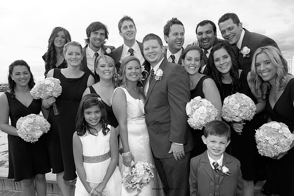 Fun Styled Group portrait, The Bridal Party