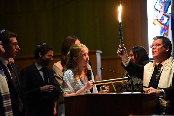 Havdalah Service, Temple Emmanual, Cherry Hill Mitzvah, Christine Foster photo