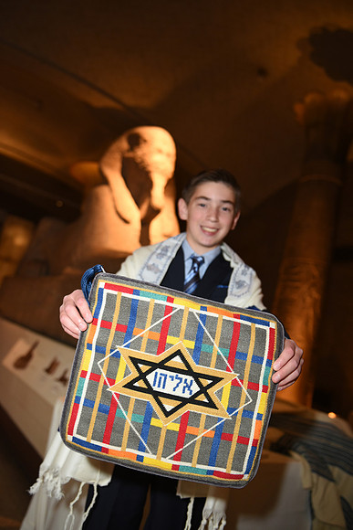 Bar Mitzvah University of Penn Museum Lower Egypt Gallery